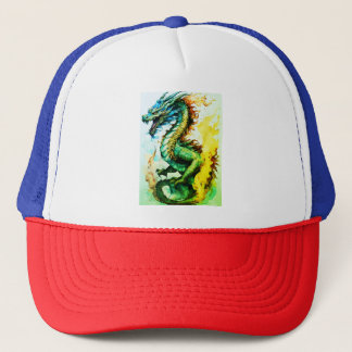 Casquette imprimé Dragon