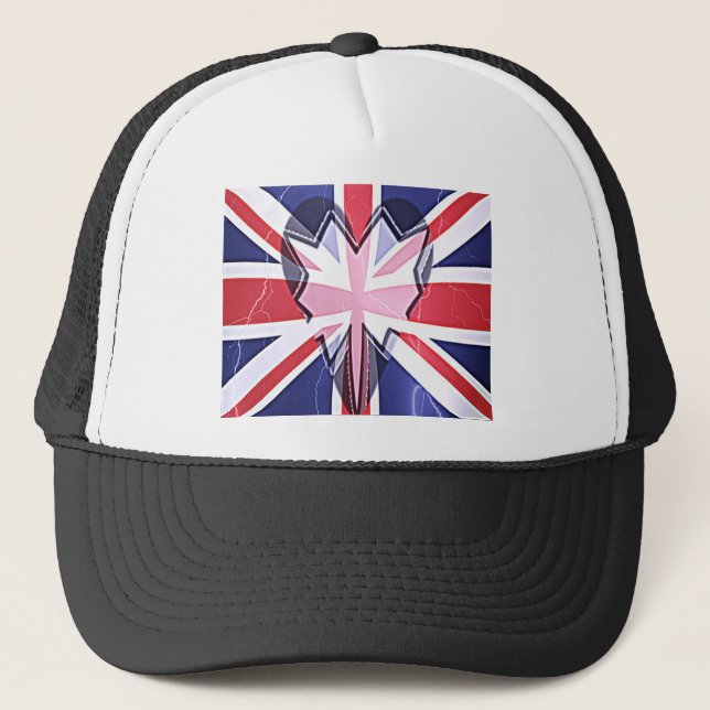 Casquette Imprimer "I Love UK" (Devant)