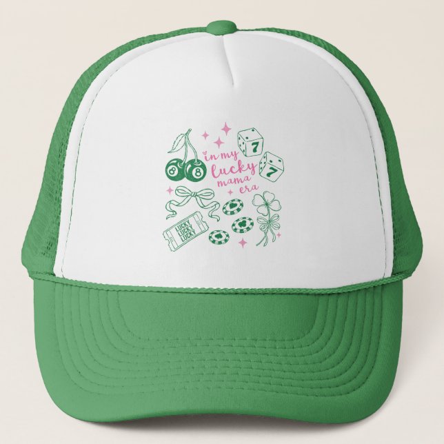 Casquette In My Lucky Mama Era St Patricks Day Lucky Charm (Devant)