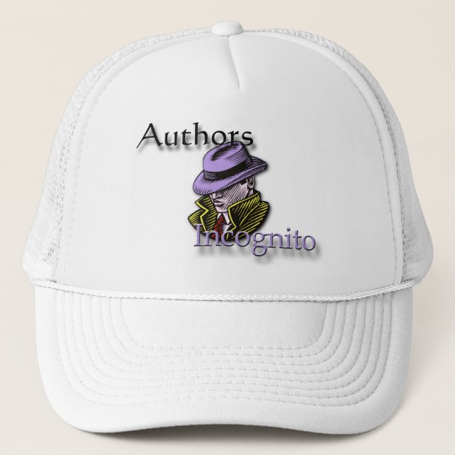 Casquette incognito d'auteurs (Devant)