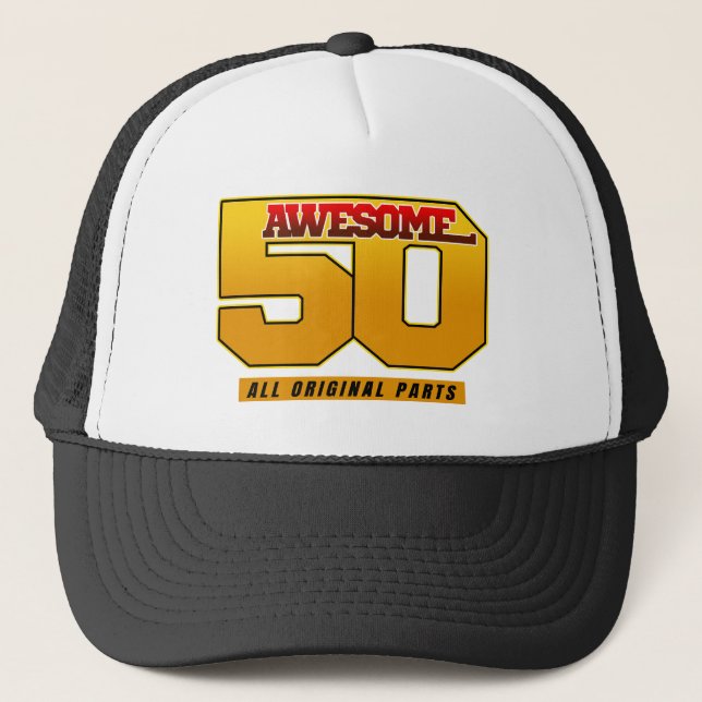 Casquette Incroyable 50 Ans Anniversaire De Naissance (Devant)