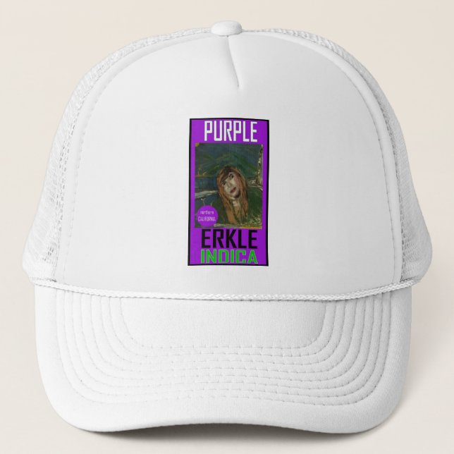 CASQUETTE INDICA ERKLE VIOLETTE (Devant)