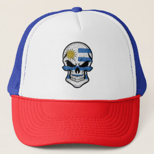 Casquette Indicateur crâne souriant Uruguay