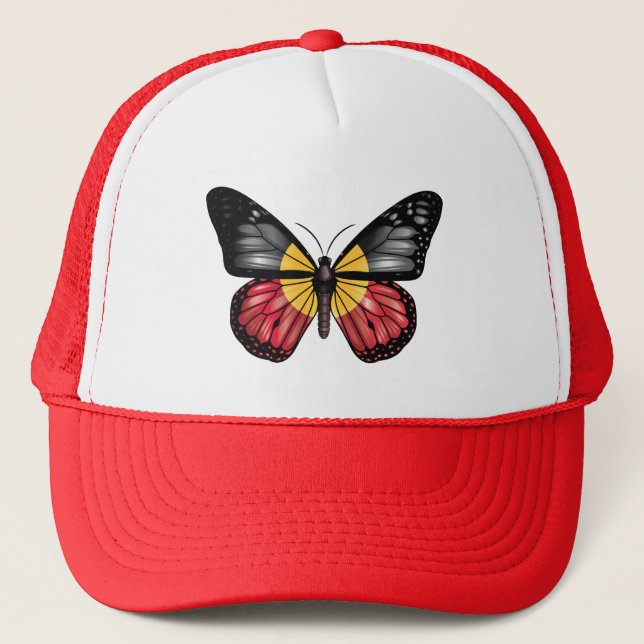 Casquette Indicateur de papillon monarque Aborigine (Devant)