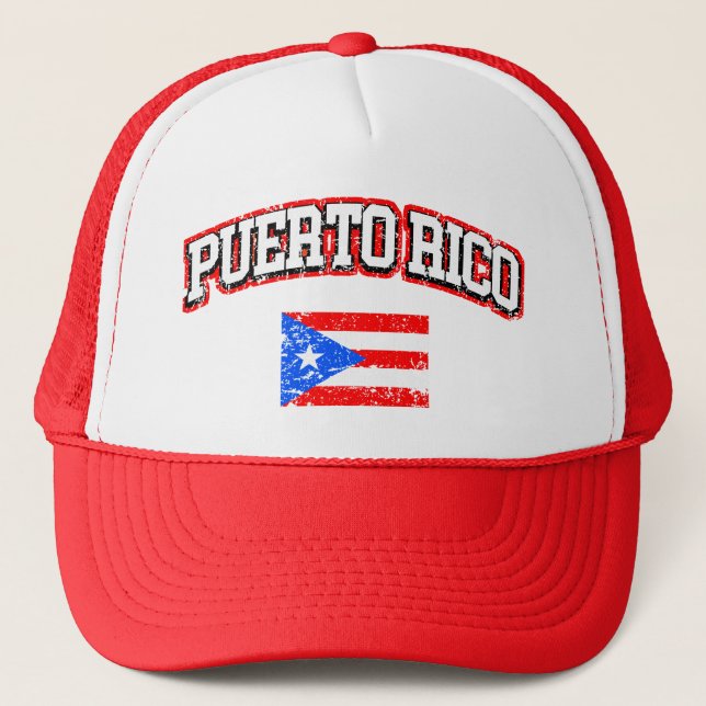 Casquette Indicateur Vintage Porto Rico (Devant)