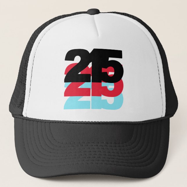 Casquette Indicatif régional 215 (Devant)