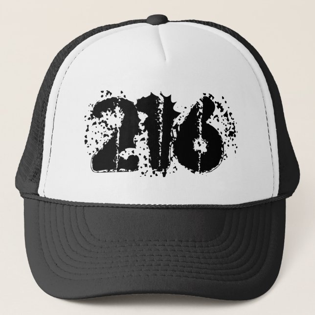 Casquette Indicatif régional 216 (Cleveland) Chapeau de cami (Devant)