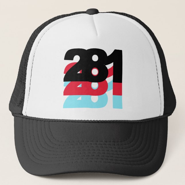 Casquette Indicatif régional 281 (Devant)
