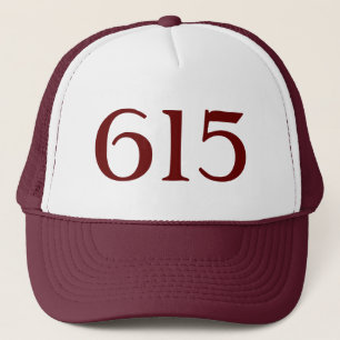 Casquette Indicatif régional 615 (Nashville)