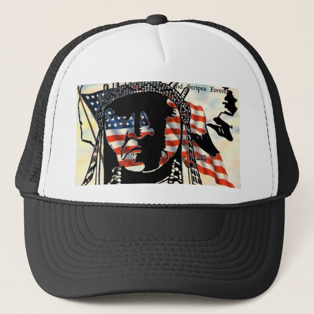 Casquette indien américain (Devant)