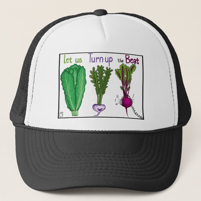 Casquette Indiquons le battement (Devant)