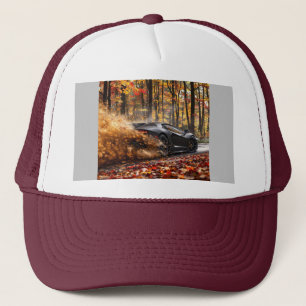 Casquette Inferno Run – Vitesse noire à travers la flamme au