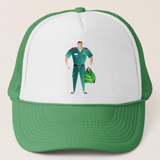 Casquette Infirmier (Devant)