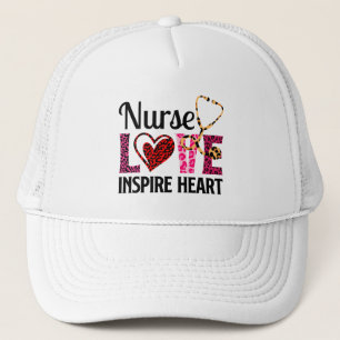 Casquette Infirmière Amour Inspirer Coeur - Motivationnel Pa