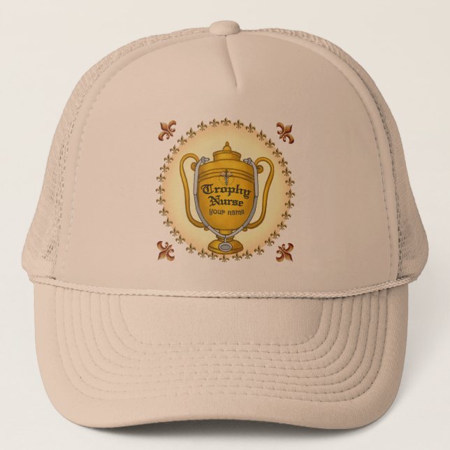 Casquette Infirmière de trophée (Devant)