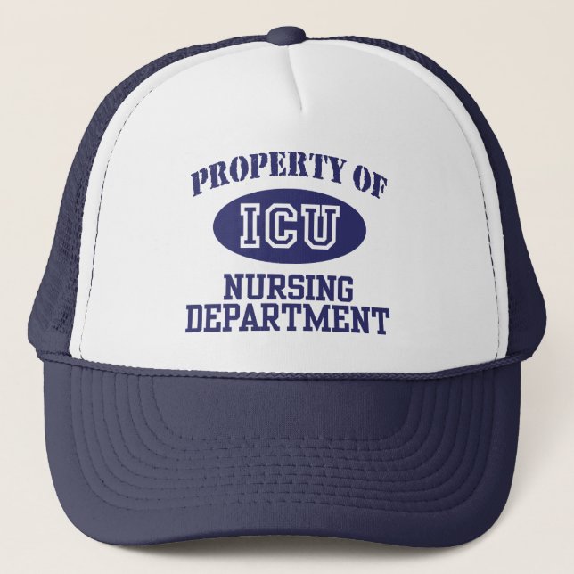 Casquette Infirmière ICU (Devant)