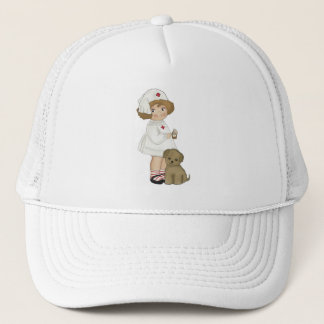 Casquette Infirmière vintage avec le T-shirts et les cadeaux