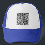 Casquette Info d'analyse de code QR Chapeau de camion person<br><div class="desc">Chapeaux de camion avec votre QR Code Scan Info Design professionnel Personnalisé Modernité Promotionnelle Code Barcode Entreprise ou Funny Personnel Unique Casquettes / Casquettes Cadeau - Ajouter votre QR Code - Image ou logo - photo / ou texte / plus - Redimensionner et déplacer / Supprimer / Ajouter des éléments...</div>