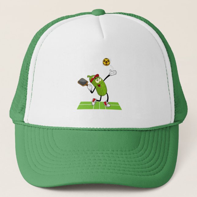 Casquette Infusion sportive "Pickleball Cartoon" Chapeau de  (Devant)