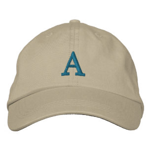 Casquette initial de monogramme personnalisable