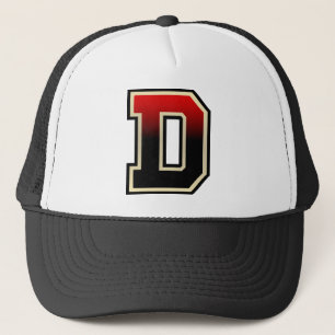 Casquette Initiale de la lettre "D"