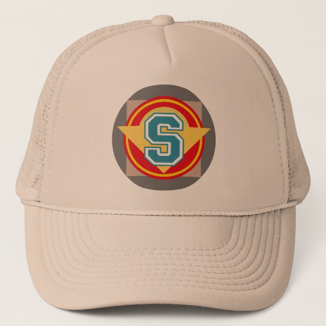 Casquette Initiale du monogramme "S" (Devant)