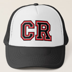 Casquette Initiales de "CR" de monogramme