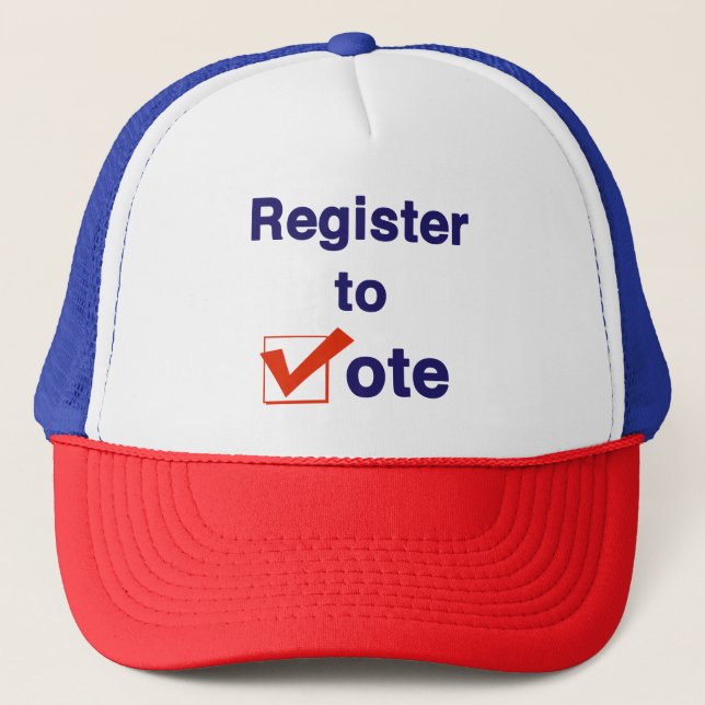 Casquette Inscrivez-Vous Au Vote 2026 (Devant)