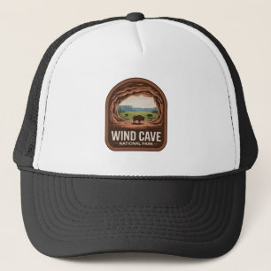 Casquette Insigne de bison du parc national de Wind Cave