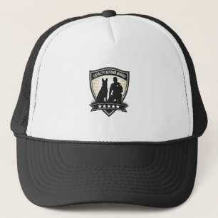 Casquette Insigne de police K9 vintage Loyalty Beyond Words 