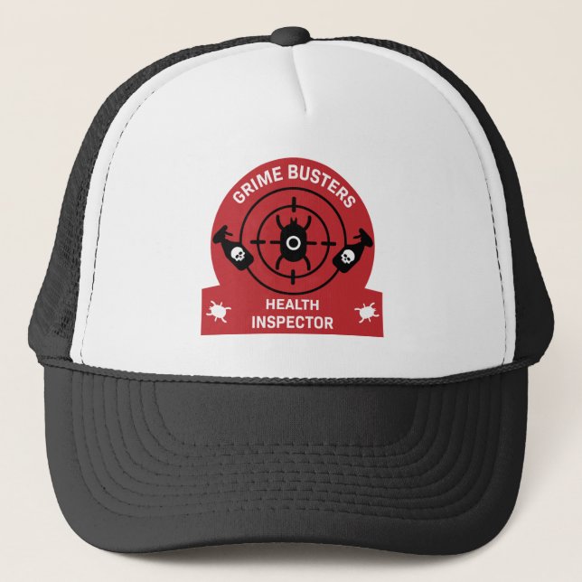 Casquette Inspecteur de la santé (Devant)