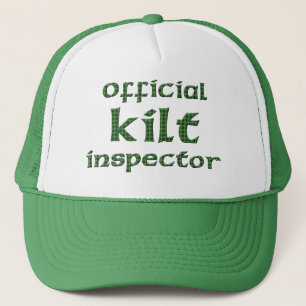 Casquette Inspecteur officiel de kilt