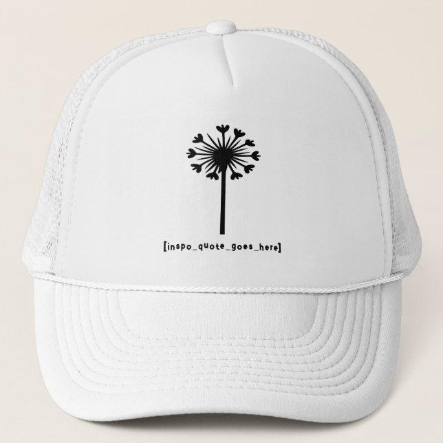 Casquette Inspo Quote Go Here long manche (Devant)