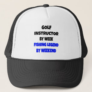 Casquette Instructeur de golf de légende de pêche
