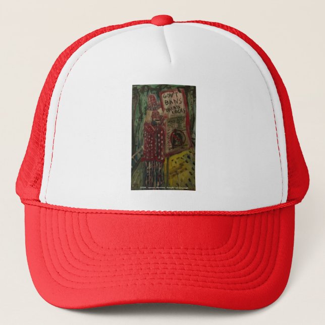 Casquette interdiction de l'effroi (Devant)