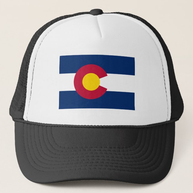 Casquette International de DRAPEAU du Colorado (Devant)