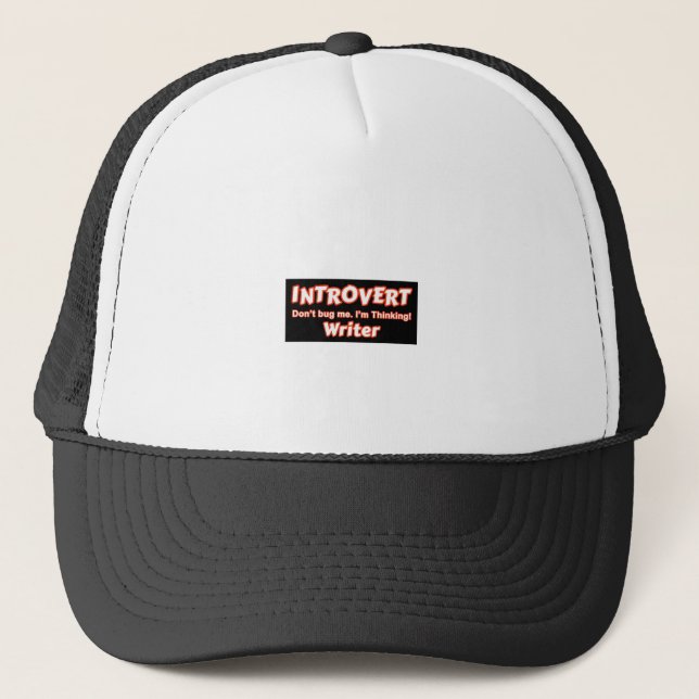 Casquette Introvert Writer (Devant)