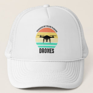 Casquette Introverted Mais Prêt À Discuter Des Drones