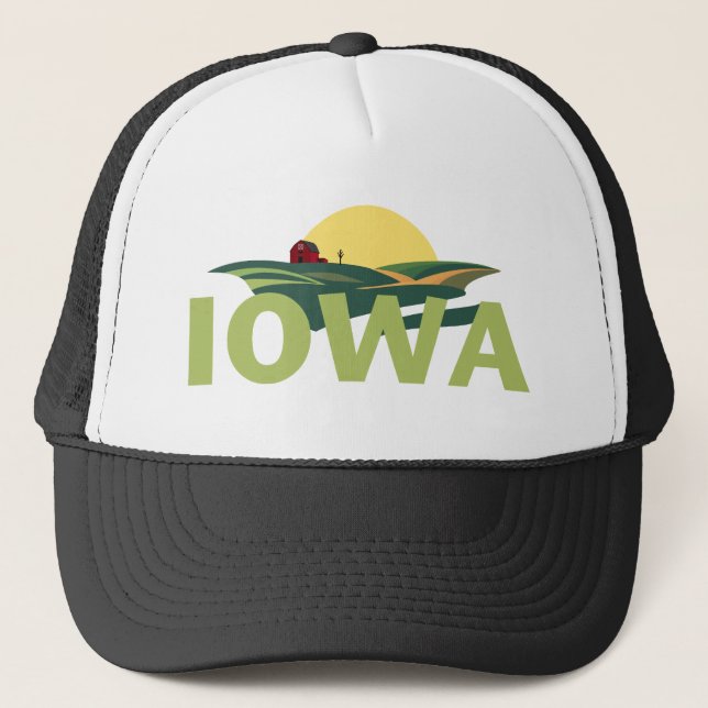 Casquette Iowa États-Unis d'Amérique (Devant)