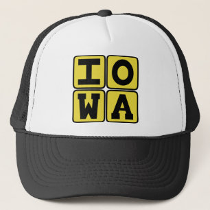 Casquette IOWA State Iowan Hawkeye Des Moines Cedar Rapids