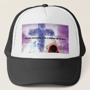 Casquette IPCB_finalcover, PRINCESSE d'ÎLE ET une COURONNE