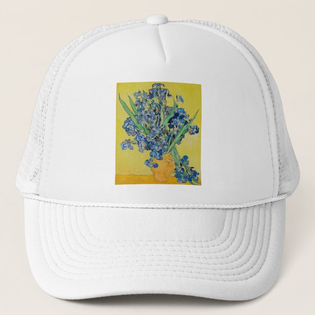 Casquette Irises Vincent van Gogh (Devant)