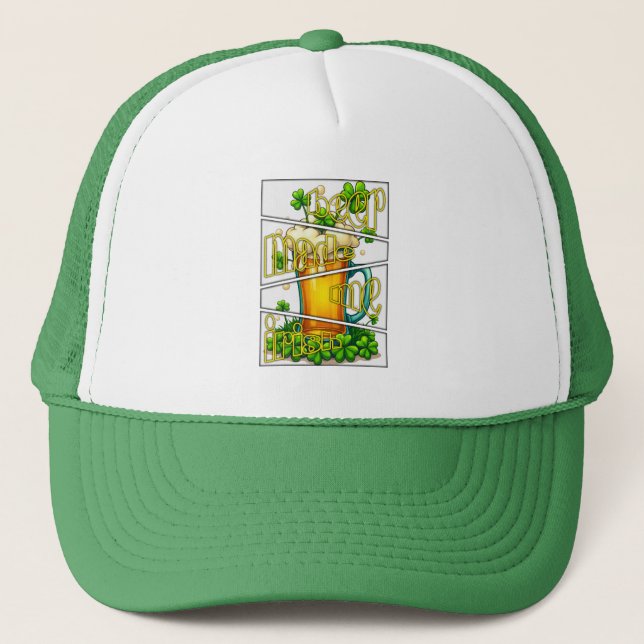 Casquette Irish Beer Mug St Patrick’s Day Shirt – boné (Devant)