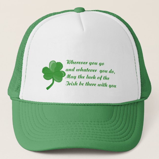 Casquette Irish Poem Hat (Devant)