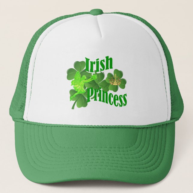 Casquette Irish princess and fairy (Devant)