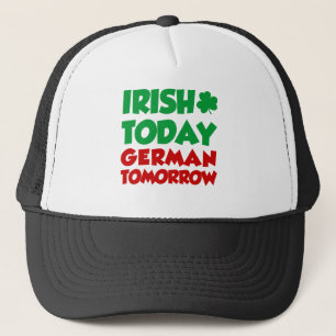 Casquette Irlandais aujourd'hui allemand demain