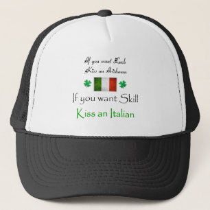 Casquette IRLANDAIS de baiser - contre l'ITALIEN