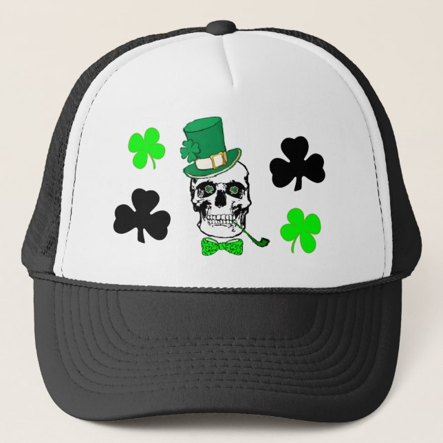 Casquette irlandais de crâne (Devant)