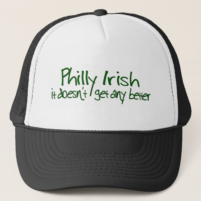 Casquette Irlandais de Philly (Devant)