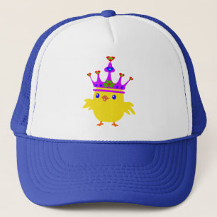 Casquette ♫ ♥ Irlandais Queen Crowé Chicken Chic Trucker Hat